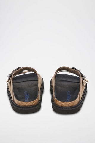 Ciabatte in pelle scamosciata - Marrone