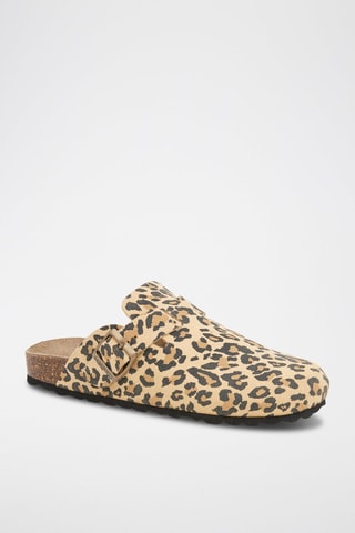 Sabot in pelle - Marrone