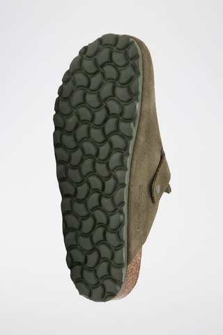 Sabot in pelle - Verde