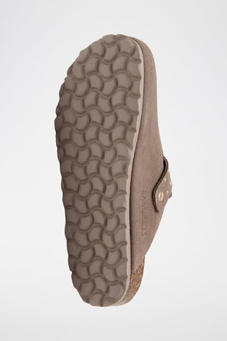 Sabot in pelle - Marrone