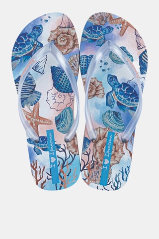 Chanclas Ipanema Verao Tropical -  Celeste