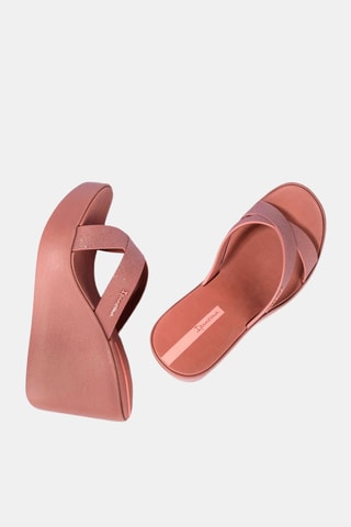 Sandalias de cuña Ipanema High Fashion II Slide -  Rosa viejo