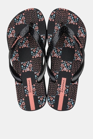 Chanclas Ipanema Class. Happy -  Negro