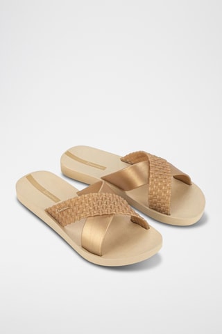 Sandalias Ipanema Sense Slide -  Beige
