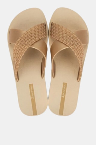 Sandalias Ipanema Sense Slide -  Beige