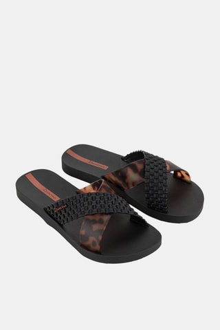 Sandalias Ipanema Sense Slide -  Negro