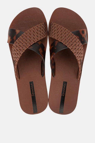 Sandalias Ipanema Sense Slide -  Marrón