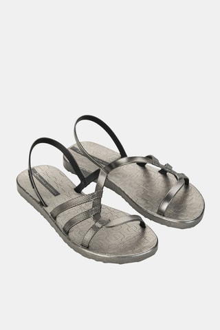Sandalias Ipanema Diversa Mais -  Plateado