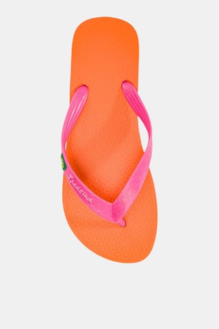 Chanclas Ipanema Clas Brasil II -  Naranja y rosa