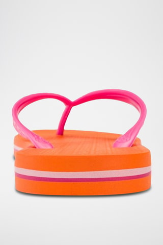Chanclas Ipanema Clas Brasil II -  Naranja y rosa