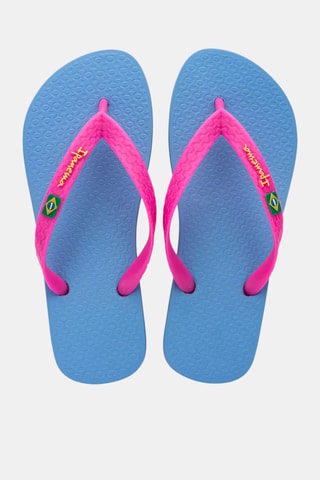 Chanclas Ipanema Clas Brasil II -  Azul cobalto y fucsia