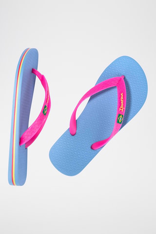 Chanclas Ipanema Clas Brasil II -  Azul cobalto y fucsia