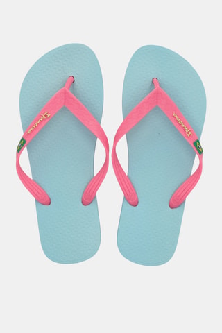 Chanclas Ipanema Clas Brasil II -  Celeste y rosa