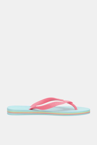 Chanclas Ipanema Clas Brasil II -  Celeste y rosa