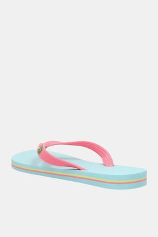 Chanclas Ipanema Clas Brasil II -  Celeste y rosa
