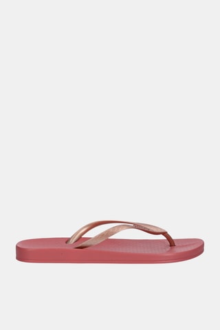 Chanclas Ipanema Anatomica Tan -  Rosa dorado y burdeos