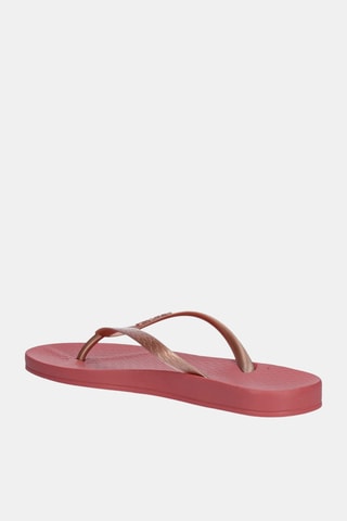 Chanclas Ipanema Anatomica Tan -  Rosa dorado y burdeos