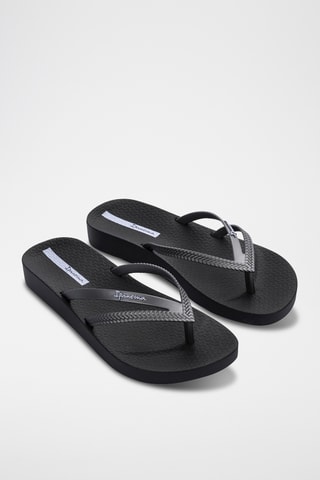 Chanclas Ipanema Bossa Soft V -  Negro