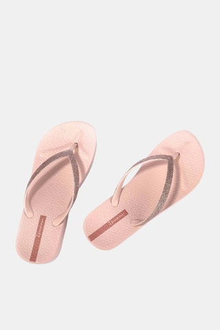 Chanclas con plataforma Ipanema Mesh Chic Plat -  Rosa empolvado