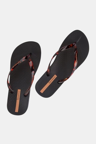 Chanclas Ipanema Anat Connect -  Negro y marrón
