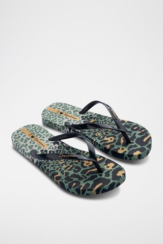 Chanclas Ipanema Animal Print VI -  Gris oscuro