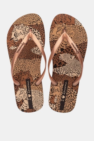 Chanclas Ipanema Animal Print VI -  Beige