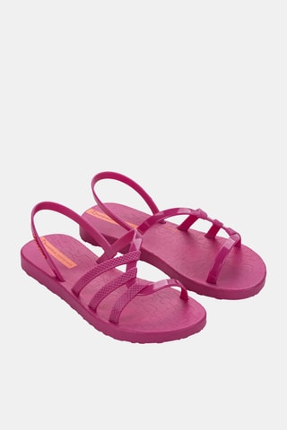 Sandalias Ipanema Diversa -  Fucsia y naranja