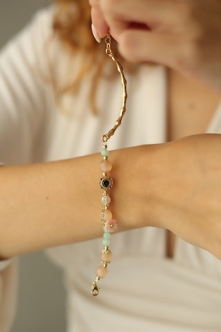Bracciale - Quarzo e perle coltivate