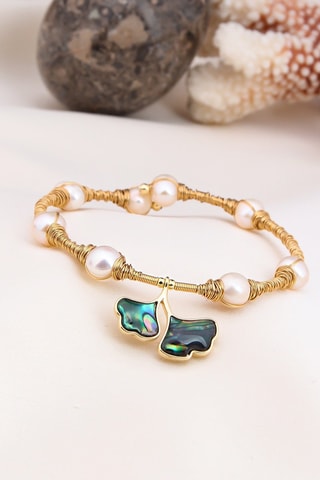 Bracciale - Madreperla e perle coltivate