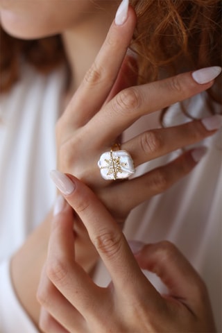 Anello - Perla coltivata