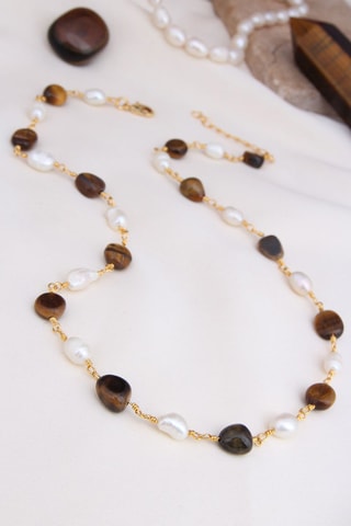 Collana - Occhi di tigre