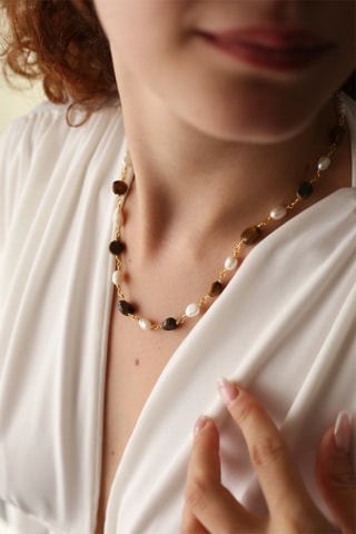 Collana - Occhi di tigre