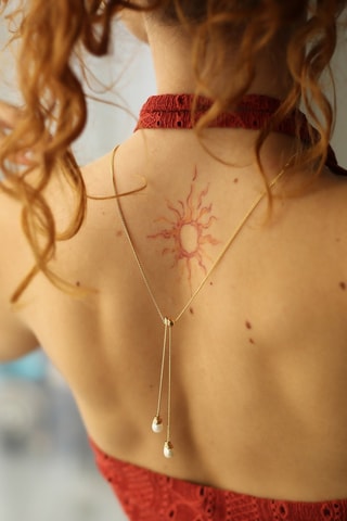 Collana - Perle coltivate e agate