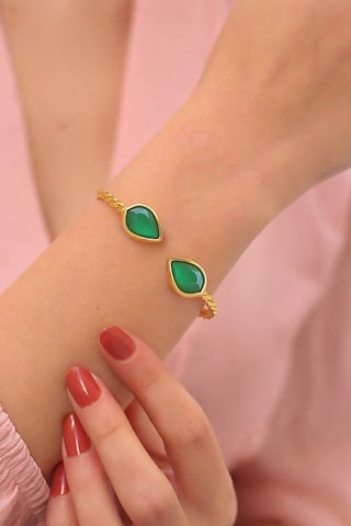 Bracciale bangle - Zirconi