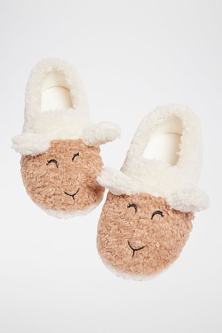 Zapatillas de casa con orejas Gavyn - Crudo
