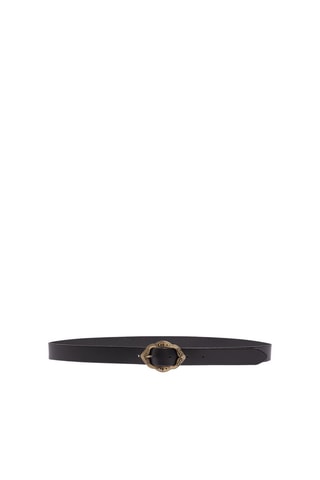 Cinto em couro Izzie - Preto