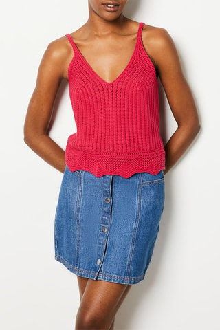 Camiseta de tirantes Fania - Rojo