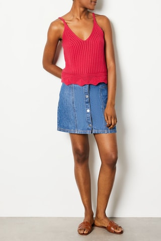 Camiseta de tirantes Fania - Rojo