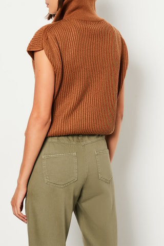 Camisola Falone - Castanho