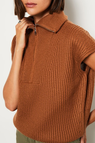 Camisola Falone - Castanho