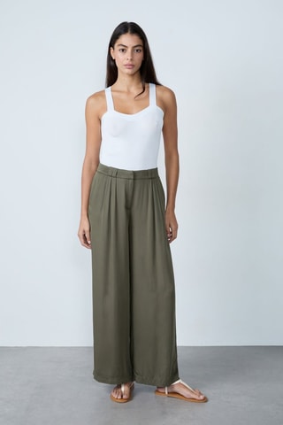 Calças Essenciais - Caqui