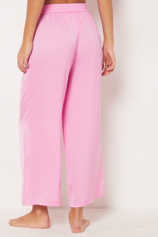 Pantalón de tiro alto Joy - Rosa