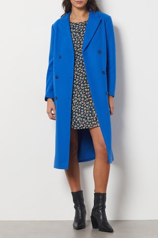 Sobretudo Reo - Azul-real - Etam