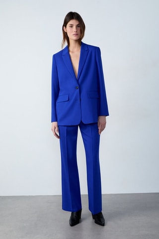 Casaco Essentiel - Azul-cobalto