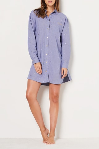 Camisa de dormir Loelie - Azul-celeste