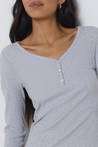 Camisa de dormir Coly - Cinzento-claro