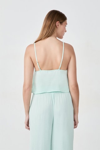 Top pigiama Delicate breeze - Verde acqua