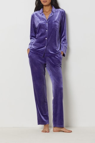Camisa de pijama Date night - Violeta