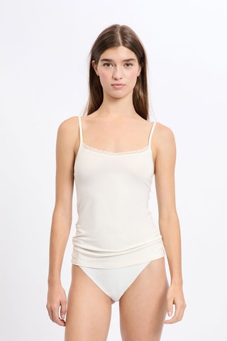 Top de pijama - Blanco