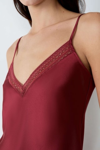 Top de pijama Cabo blue - Burdeos